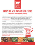 Upcycling with Ontario Beef Cattle Handout
