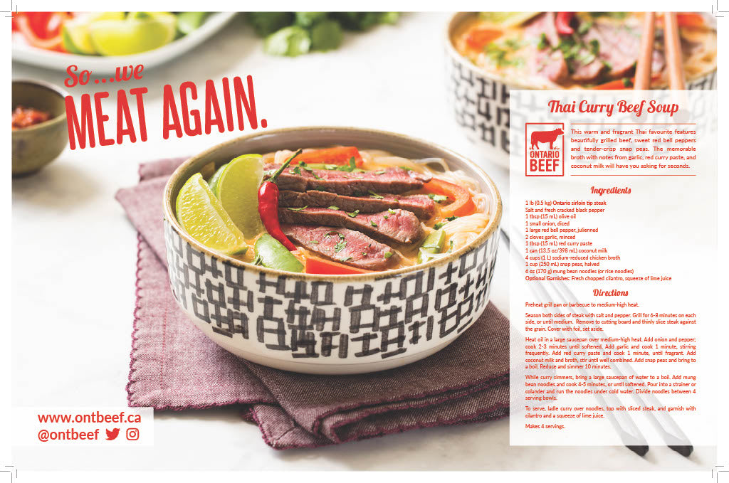 Ontario Beef Placemats