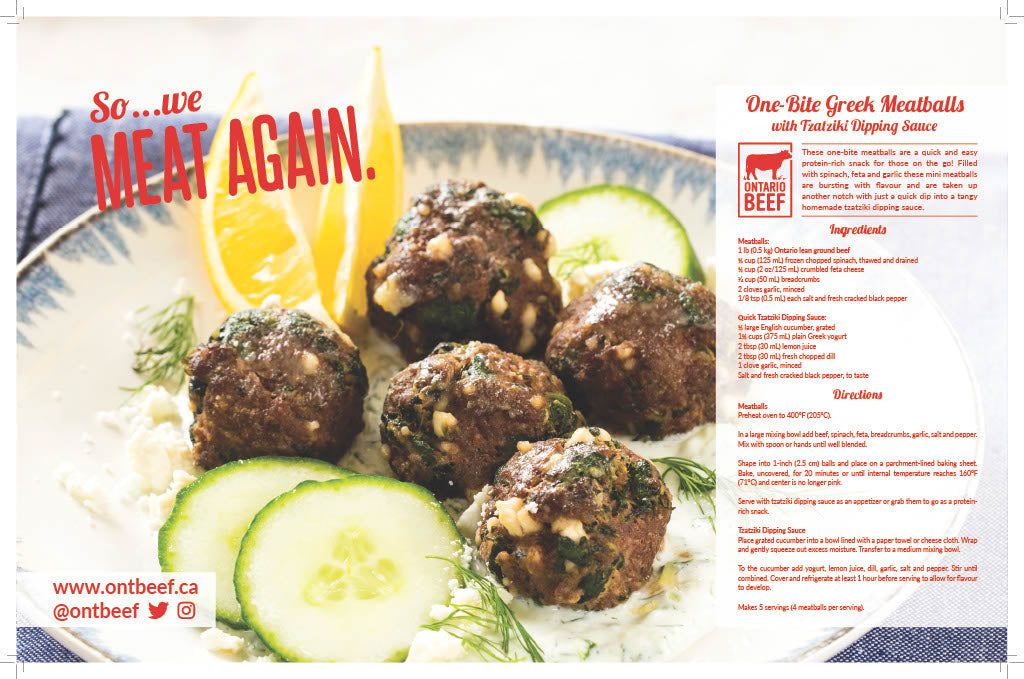 Ontario Beef Placemats