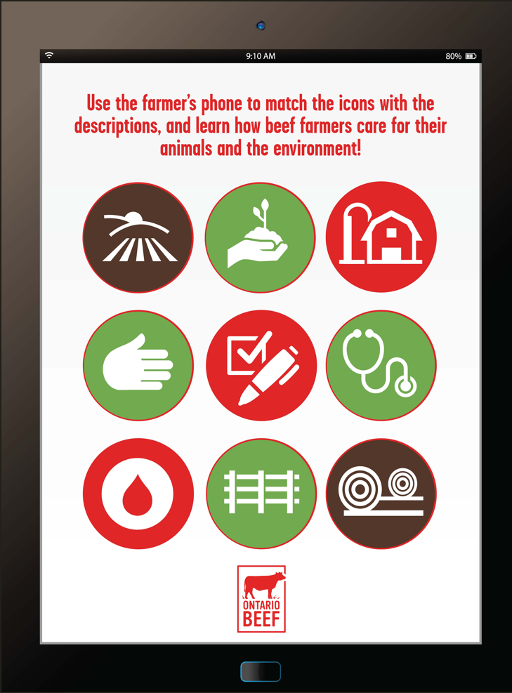 Beef Farmers Care - Display Board