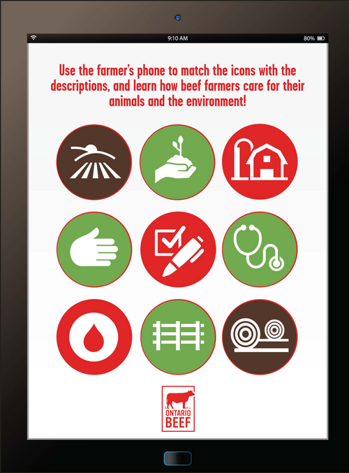 Beef Farmers Care - Display Board