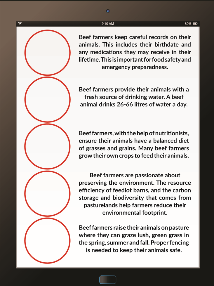Beef Farmers Care - Display Board