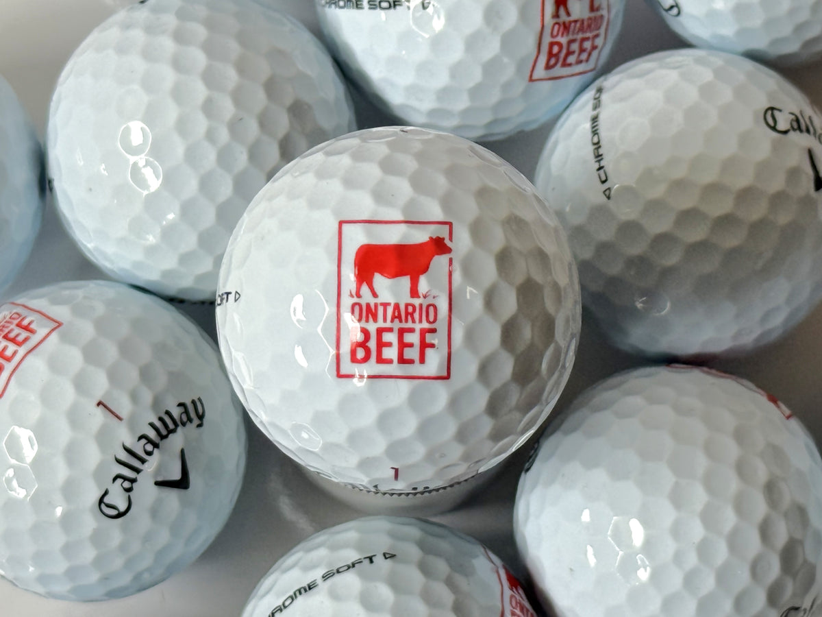 Ontario Beef Callaway Golf Balls