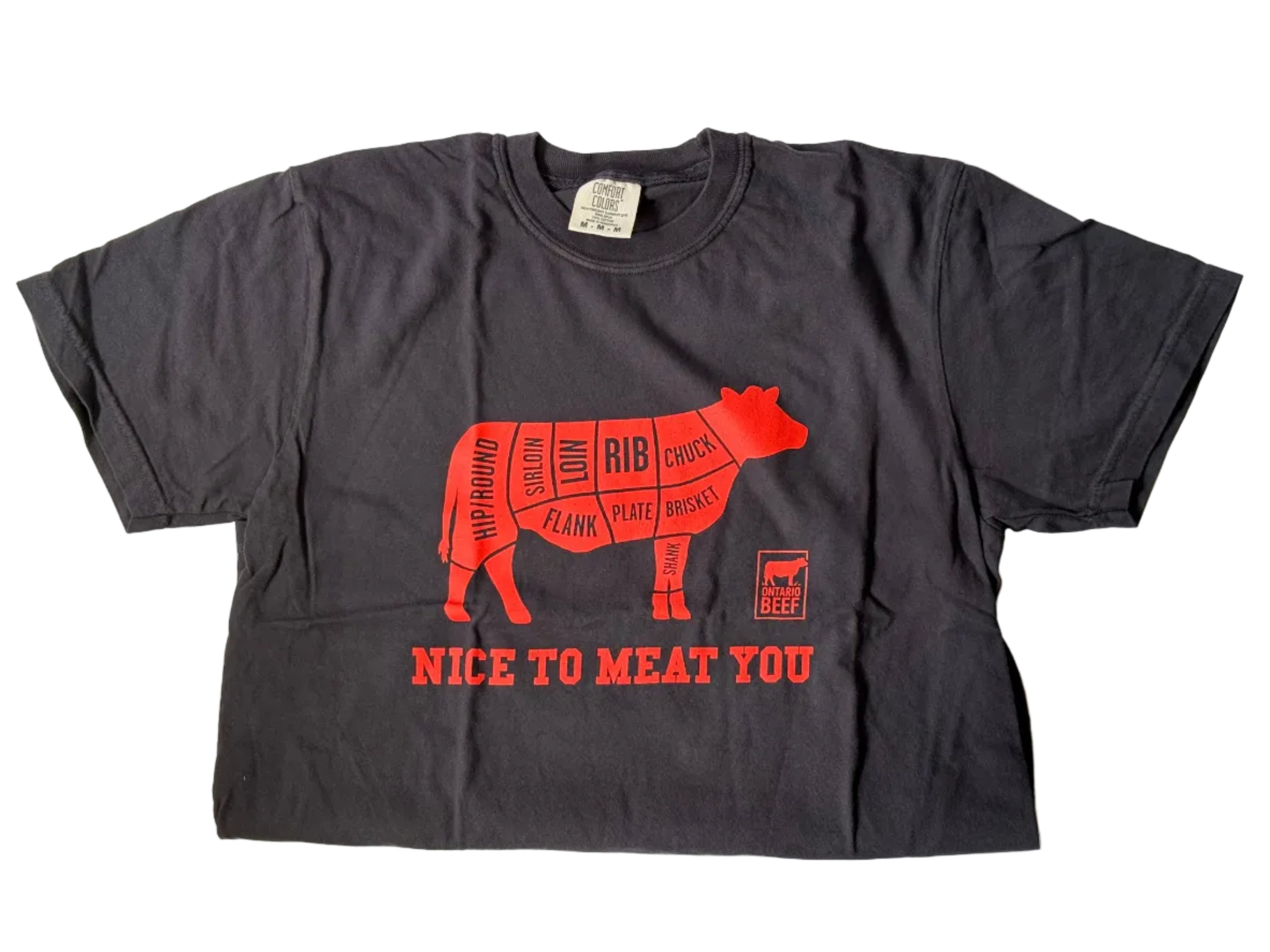Ontario Beef "Nice to Meat You" T-Shirt - Adult