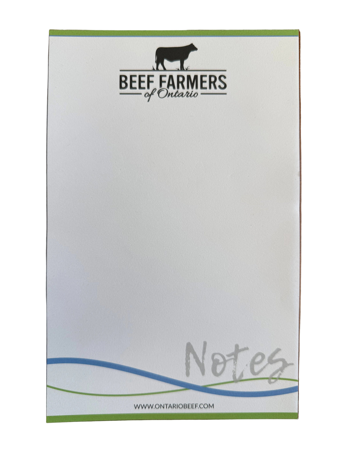 Beef Farmers of Ontario Notepad