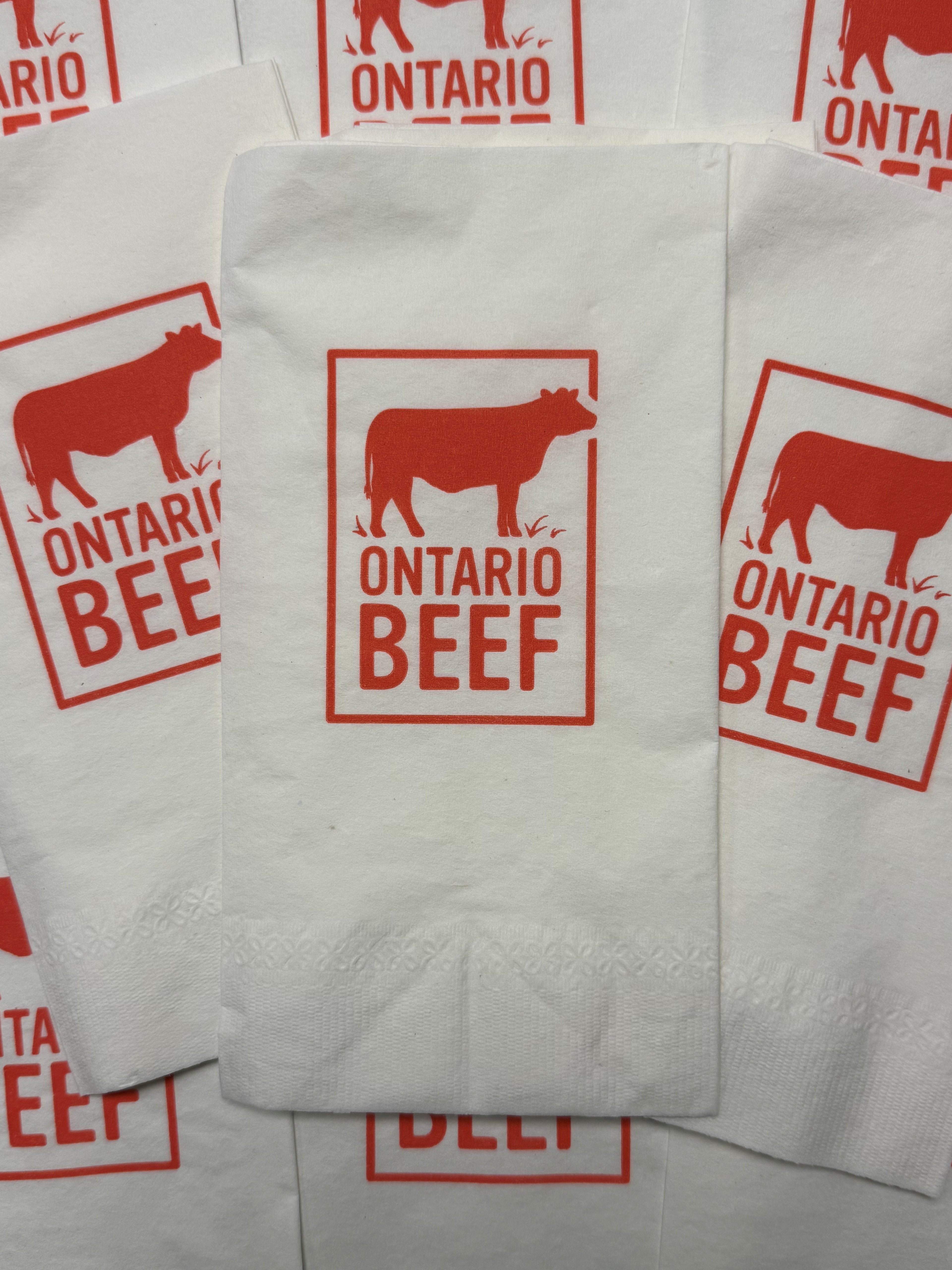 Ontario Beef Napkins