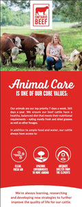 Ontario Beef "Animal Care" Pull-Up Banner