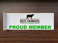 Beef Farmers of Ontario Metal Gate Sign